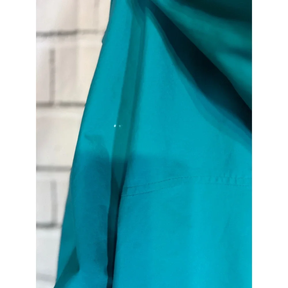 Vintage Woolrich Teton Gore-Tex Anorak Jacket Teal 1980s Mens Large Pullover